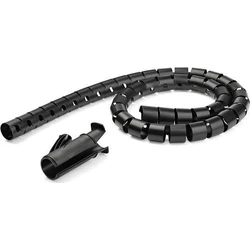 StarTech Coiled Cable Management Sleeve Black (CMSCOILED3)