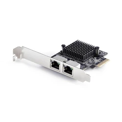 StarTech Network Card 2 Port TAA 10 100M 1G 2 5G 5G