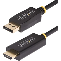 StarTech DP to HDMI Cable 4m (4K60 HDR) Black