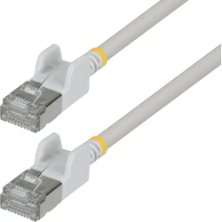 StarTech U/UTP Cat6a Ultra Slim Flat Ethernet Cable 4m White (CS68244)