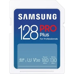 Κάρτα Μνήμης SDXC 128GB Samsung Pro Plus Class 10 U3 V30 UHS-I with USB Reader (MB-SD128SB/WW)