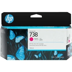Μελάνι HP Inkjet No.738 130-ML Magenta DesignJet