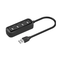 USB Hub Vention 4-Ports 2.0 1M Black