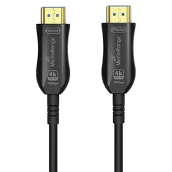 Καλώδιο HDMI MediaRange Active Optical 4K 10m (MRCS221)