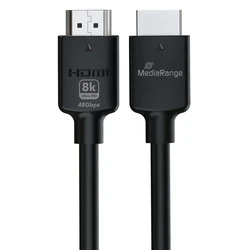 Καλώδιο HDMI MediaRange 2.1 Ultra High Speed 8K 2m (MRCS220)