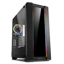 Κουτί Υπολογιστή Sharkoon Elite Shark CA200G Gaming Midi με Παράθυρο και RGB Μαύρο