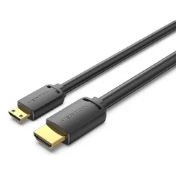 Καλώδιο Mini HDMI Vention to HDMI 4K HD 2M Black (AGHBH)