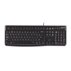 Πληκτρολόγιο Ενσύρματο Logitech K120 USB US Black (920-002508)