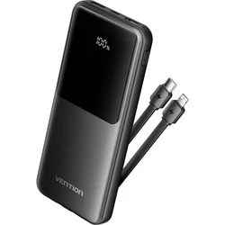 Power Bank VENTION 10000mAh 22.5W Black Led Display Type FHOB0