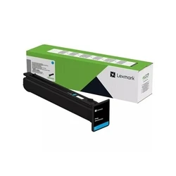 Toner Lexmark 12K Pages Standard Yield Return Progam Cyan for CS963, CX833, CX95x, CX96x (77L20C0)