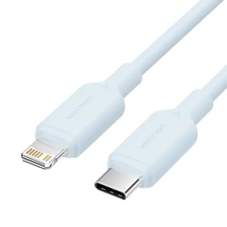 Καλώδιο USB Vention Type-C M to Lightning M 3A 2M Blue PVC Type (LAKSH)