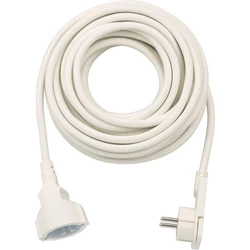 Μπαλαντέζα Brennenstuhl Quality Plastic with Flat Plug 10m H05VV-F3G1.5 white (1168980210)