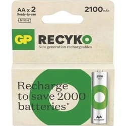 Επαναφορτιζόμενες Μπαταρίες GP ReCyko 2100mAh AA / R6 Ni-MH (GPB21001)