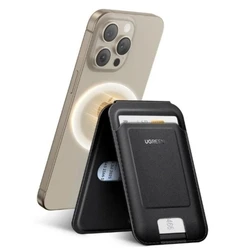 Default UGREEN Magnetic Wallet with Stand for iPhone MagSafe LP836 Leather Black 45165