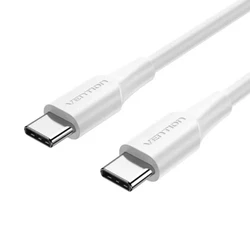 Vention USB 2.0 Type-C to Type-C 3A Cable 0.5M White (TAXWD) (VENTAXWD)