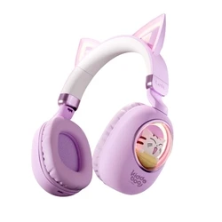 Headphones KIDDOBOO Delulu Bluetooth Lavender