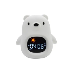 KIDDOBOO Φωτιστικό Νυκτός και Ξυπνητήρι SoundGlow Bear