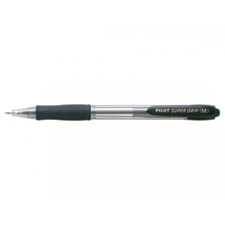 Pilot Στυλό Super Grip Medium 1.0mm Μαύρο