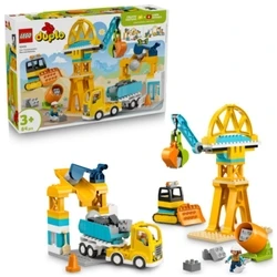 LEGO DUPLO Town Construction Site with Construction Vehicles 3 in 1 Set 10476