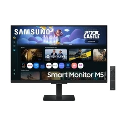 Samsung Οθόνη Υπολογιστή Smart Monitor M5 M50F 27 ιντσών με ηχεία