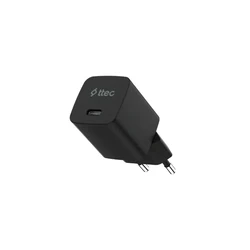 ttec SmartCharger GAN 45W PD Travel Fast Charger Black (2SCG45S) (TTEC2SCG45S)