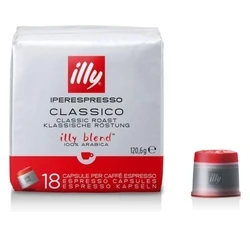 Coffee Capsules Illy Iperespresso Tostato Classico 18 Pack
