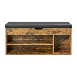 VASAGLE Παπουτσοθήκη - Πάγκος εισόδου 80 x 30 x 44 cm (LHS30BX)