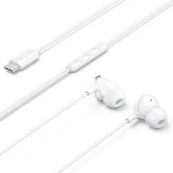 Vention Ακουστικά In Ear με DAC USB C Echo Lite Λευκά