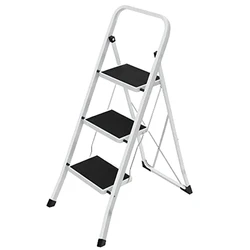 Songmics Σκάλα 3 Bαθμίδων (GSL03WT) (SNGGSL03WT)