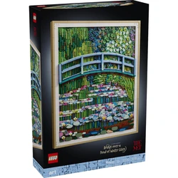 LEGO Art Claude Monet – Bridge over a Pond of Water Lilies (31220) 18+