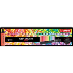 Stabilo Boss Original Μαρκαδόροι Υπογράμμισης Multicolour Σετ 23 χρώματα
