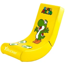 X Rocker Nintendo Super Mario Video Rocker Yoshi - Επίσημο αδειοδοτημένο gaming κάθισμα για παιδιά & εφήβους (Σχέδιο Yoshi)
