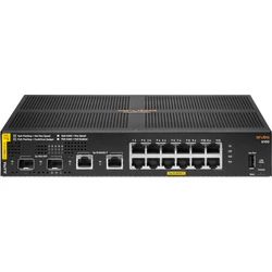 HPE Aruba 6100 12G + 2SFP+ PoE+ Διακόπτης 1U (139W) - JL679A