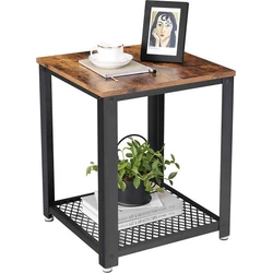 VASAGLE Auxiliary Metal Living Room Table 45 x 45 x 55 cm