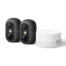 Eufy Σύστημα Παρακολούθησης eufyCam C35 2+1 Μαύρο (Control Hub) - E8110411