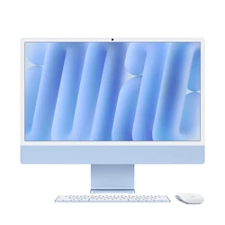Apple iMac 24" Retina 4,5K (2024) M4 16GB 256GB Μπλε MWUF3D/A
