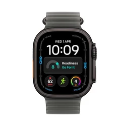 Apple Watch Ultra 4 Titanium 49mm (Black Titanium with Translucent Black Ocean Band)