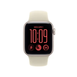 Apple Watch SE 3 Aluminium 40mm (Starlight Aluminium Case) with Sand Sport Band - S/M
