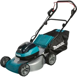 Makita DLM466Z Μηχανή γκαζόν μπαταρίας 36V (2x18V) Solo - 46 cm, 60 L κάδος, χωρίς μπαταρία/φορτιστή