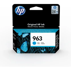 HP 963 Γνήσιο Μελάνι Εκτυπωτή Κυανό (3JA23AE)