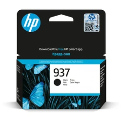 HP 937 Μαύρο Γνήσιο Μελάνι InkJet (4S6W5NE) — 1250 σελίδες