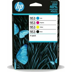 HP 953 4-Pack Original Ink Cartridges (Black, Cyan, Magenta, Yellow) - 6ZC69AE
