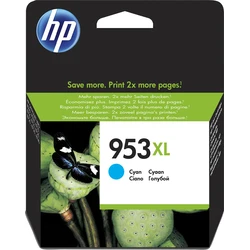 HP 953XL Γνήσιο Μελάνι Εκτυπωτή InkJet Κυανό (F6U16AE)