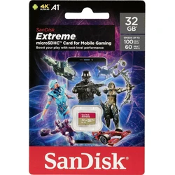 SanDisk Extreme microSD Card 32GB Class 10 UHS-I (SDSQXAF-032G-GN6GN)