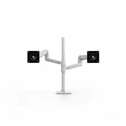 Ergotron LX Βάση Γραφείου Διπλή για 2 Οθόνες έως 40" Λευκή (MPN 45-509-216)