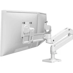 Ergotron Βάση Γραφείου για 2 Οθόνες έως 27" με Βραχίονα Λευκή (45-684-290)