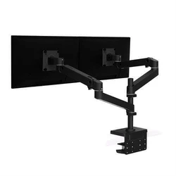 Ergotron Βραχίονας Διπλής Οθόνης LX Pro Dual Monitor Arm Black Schwarz 45 690 292