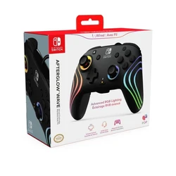 PDP Afterglow Ενσύρματο Gamepad για Nintendo Switch Wave - Μαύρο