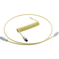 CableMod PRO Σπειροειδές Καλώδιο USB-C σε USB-A, Lemon Ice, 1.5 μ. (CM-PKCA-CWAW-YW150YW-R)