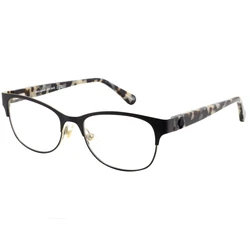 Kate Spade Women's Metal Butterfly Frame Glasses CAROLINA-807F116, Black, Size 51/16/135